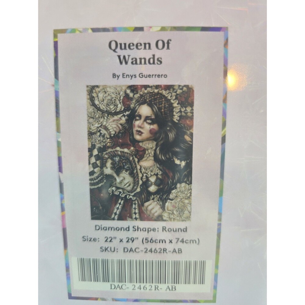 NEW SEALED Diamond Art Club kit QUEEN OF WANDS  by ENYS GUERRERO